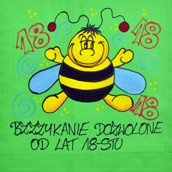 [Db13] Poduszka bawełniana Bzykanie dozwolone od lat 18-stu